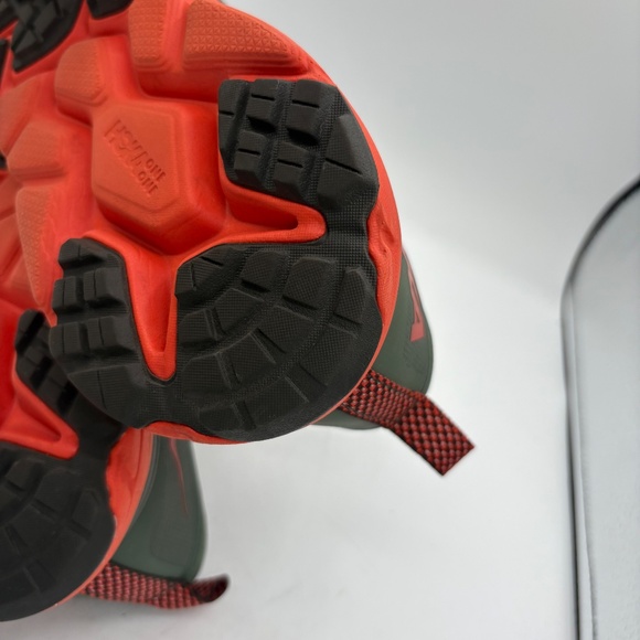 Hoka Challenger Men’s 10.5 ATR 6 1106510 Green Orange Trail Running No Insoles - Picture 9 of 14